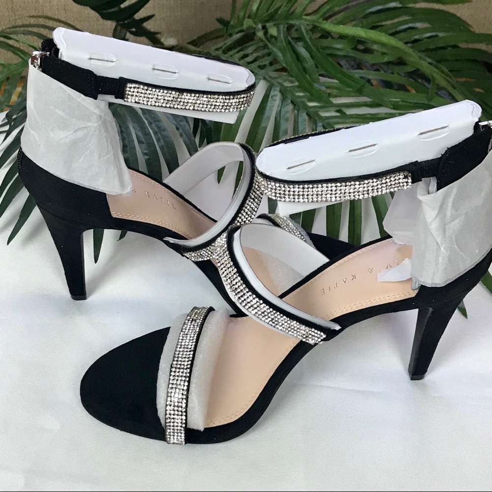 KELLY & KATIE Rhinestone Courtnee sandal - Picture 2 of 6